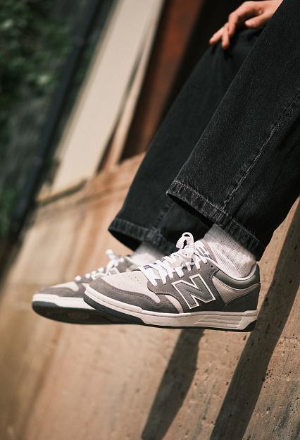 New Balance BB480LEC Castlerock/Shadow Grey